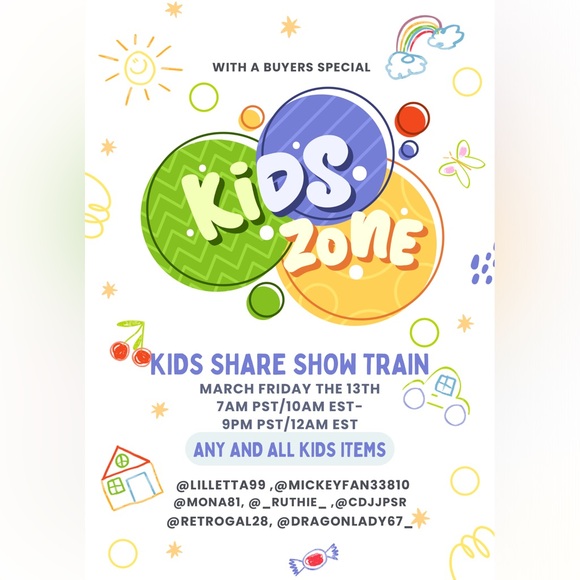 Other - Kids share train